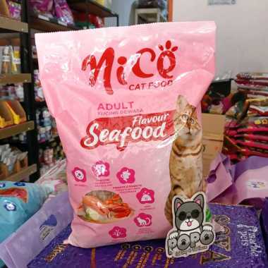 makanan kucing nice seafood 800gr