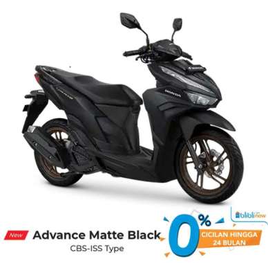 Honda VARIO 125 CBS ISS SmartKey Sepeda Motor Matte Black Denpasar