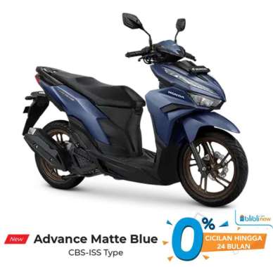 Honda VARIO 125 CBS ISS SmartKey Sepeda Motor Matte Blue Bandung