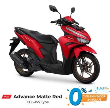 Honda VARIO 125 CBS ISS SmartKey Sepeda Motor Matte Red Bogor