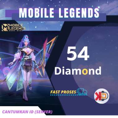 Mobile Legends 54 Diamonds