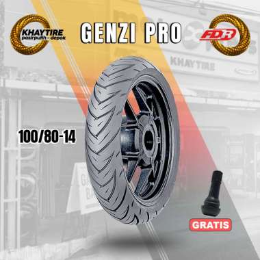 PROMO Ban Motor Matic // FDR GENZI PRO 100/80-14 Tubeless