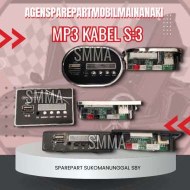 Ready Mp3 Usb Music Mobil Motor Mainan Aki MP3-Oval