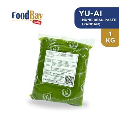 YU AI - Pasta Filling Pandan 1Kg / Mung Bean Pandan