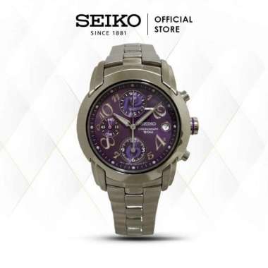 Jam Tangan Wanita Seiko Chronograph Classic SND865 Quartz Original