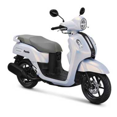 Yamaha Fazzio Hybrid Connected - LUX Version Sepeda Motor [OTR Surabaya] White Pearl Surabaya