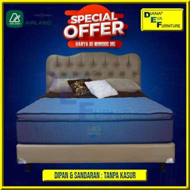 Airland Bedset Deluxe (Dipan + Sandaran Tanpa Kasur) 100x200