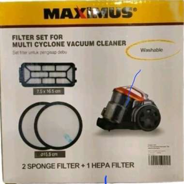PART FILTER FOR MAXIMUS MULTI CYCLONE VACUUM CLEANER 10142214 (2 FILTER+1 HEPA)