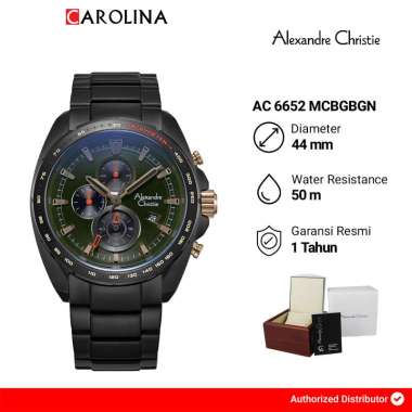 Jam Tangan Alexandre Christie AC 6652 MCBGBGN Pria