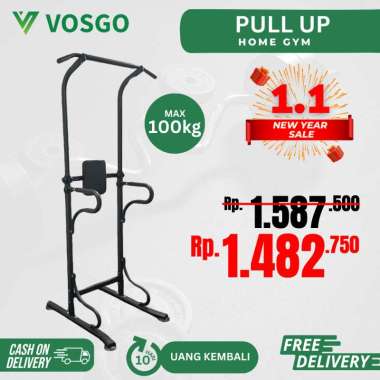 VOSGO Alat Fitness Pull Up Station