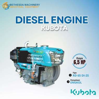 Diesel Penggerak KUBOTA 6.5 HP Radiator Lampu RD 65 DI-2S - 6.5 PK
