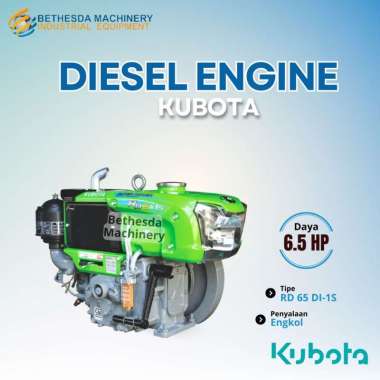 Mesin Penggerak Kubota 6.5 HP Radiator Lampu / Penggerak Diesel 6.5 PK RD 65 DI-1S