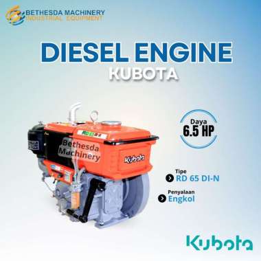 Diesel Penggerak Kubota 6.5 HP Radiator / Penggerak DIesel 6.5PK RD 65 DI-N