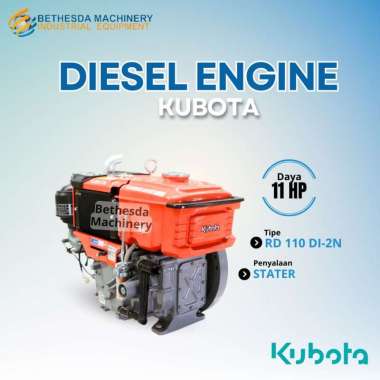 Diesel Penggerak 11 PK KUBOTA / Mesin Penggerak Diesel 11 HP RD 110 DI-N