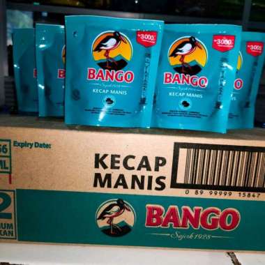 Kecap Bango 77g Dus / Kecap Manis Bango 48 x 77 g / Kecap Bango 2500 / Bango 77 dus / Kecap Kart