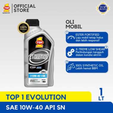 Oli Mobil EVOLUTION SAE 10W-40 1L - Avanza - Sirion - CRV - X-Trail