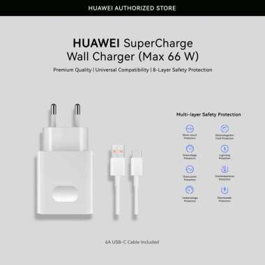 HUAWEI CHARGER 66 WATT + KABEL