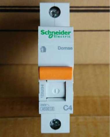 MCB 4A , mcb schneider 4 A / 4 ampere / 1 pass