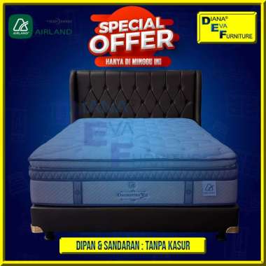 Airland Bedset Harriet (Dipan + Sandaran Tanpa Kasur) 100x200