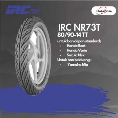 IRC NR73T 80/90-14 TT Ban Motor
