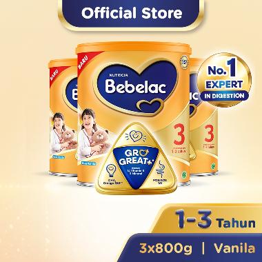 Bebelac 3 Susu Pertumbuhan