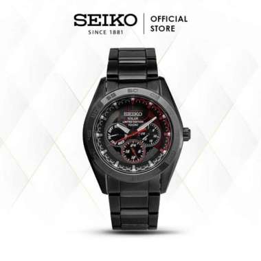 Jam Tangan Pria Seiko Solar Classic SNE207 SNE207P1 Black Limited ORI