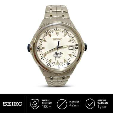 Jam Tangan Seiko Classic Kinetic SMA159 SMA159P1 'The Great Blue' Ori