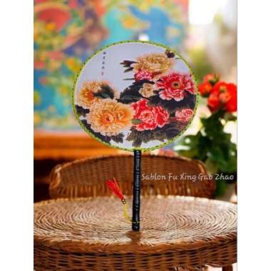 Kipas Kain Bulat Premium Import FXGZ