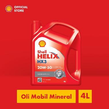 Shell Helix HX3 20W-50 Oli Mobil [4L]