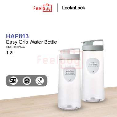 LOCK & LOCK Easy Grip Water Bottle [1.2 Liter] white
