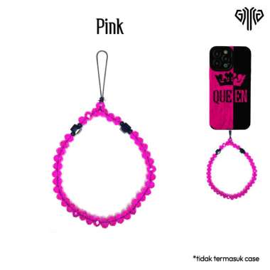 Strap Tali Hp Handphone Cat Eye Gantungan Premium HSCATE Pink