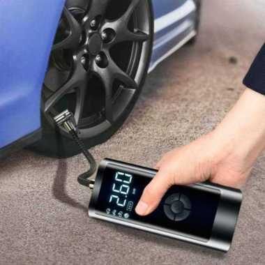EAFC Pompa Ban Elektrik Wired Tire Inflator with Digital Display 12V 4000mAh-PR-F1901