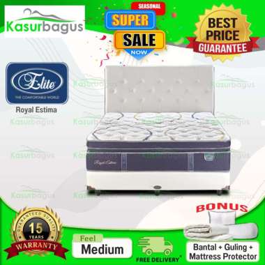 Elite Royal Estima Kasur Springbed [ Hanya Kasur ] 160 x 200 Multicolour