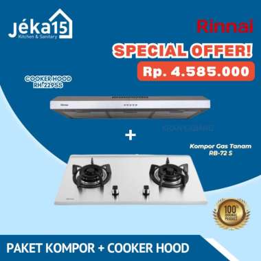 RINNAI RB-72S STAINLESS / KOMPOR GAS TANAM Kompor Saja
