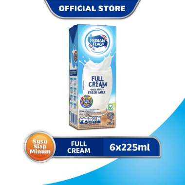 Promo Harga Frisian Flag Susu UHT Purefarm Full Cream 225 ml - Blibli
