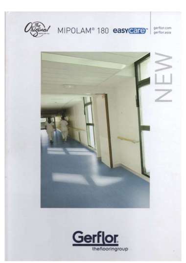 GERFLOR MIPOLAM 180 HOMOGENEOUS SHEET/LANTAI VINYL ROLL-VINYL LANTAI-LANTAI VINYL ROLL