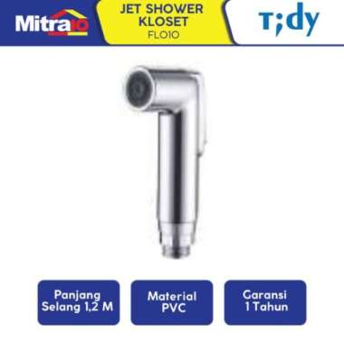 Tidy FL010 Toilet Jet Shower Chrome -