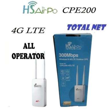 HSAIRPO AirPo CPE200 Modem OUTDOOR 4G LTE PLUS WIRELESS 2.4ghz 300Mbps