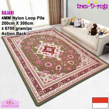 Tren-D-rugs Karpet modern klasik vintage persian retro jumbo alas duduk lantai ruang tamu kamar tidu