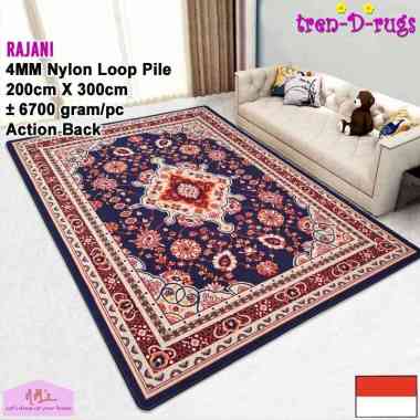 Tren-D-rugs Karpet modern klasik vintage persian retro jumbo alas duduk lantai ruang tamu kamar tidu