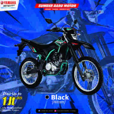 Yamaha WR 155 R Sepeda Motor biru Yogyakarta