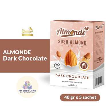 ALMONDE PREMIUM ALMOND Susu Almond Milk Yummys | Asi Booster | Untuk Program Hamil Hingga Usia Keham