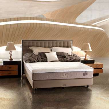 Springbed Lady Americana Dr. Hard Mattress Fullset 160 x 200