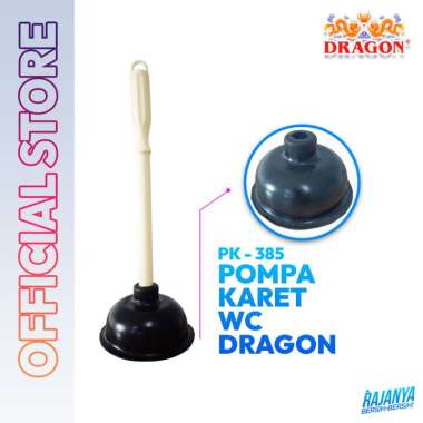 Pompa Karet WC Dragon [Random] Multicolor