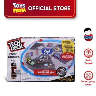 Mainan Fingerboard Tech Deck - Shredline 360 [Turntable] SM13951