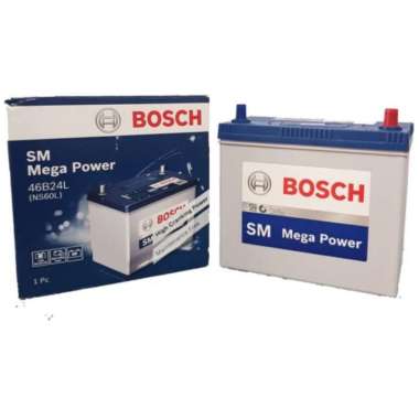 aki/accu mobil NS60L Bosch aki/accu kering 42ah baterai aki mobil bosch