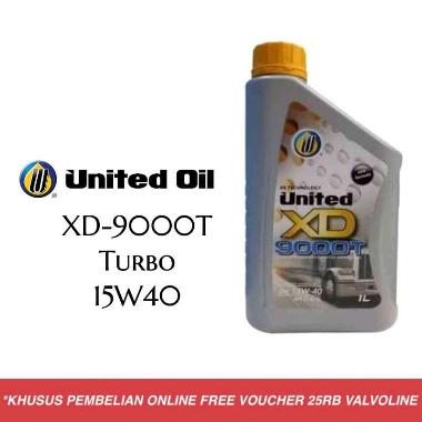 United Oil XD 9000T Turbo 15W40 Oli Mesin Diesel [1 Liter]