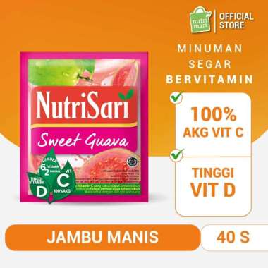 NutriSari Sweet Guava 40 Sachet - Minuman Buah Vitamin C