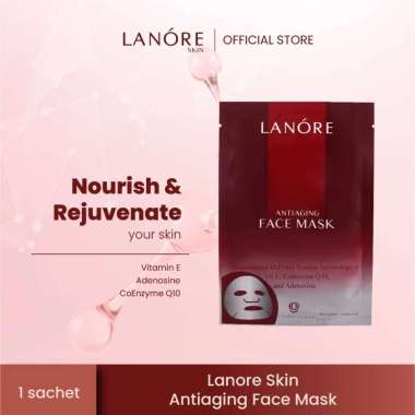 Lanore Face Mask Anti Aging / Masker Wajah Anti Aging (Special Gift)
