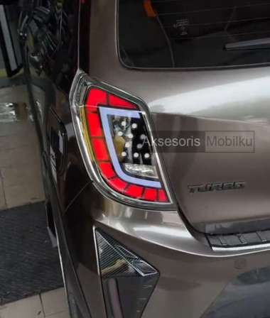 Stoplamp Agya Welcome Light Ayla Led Bar Running Sein Smoke